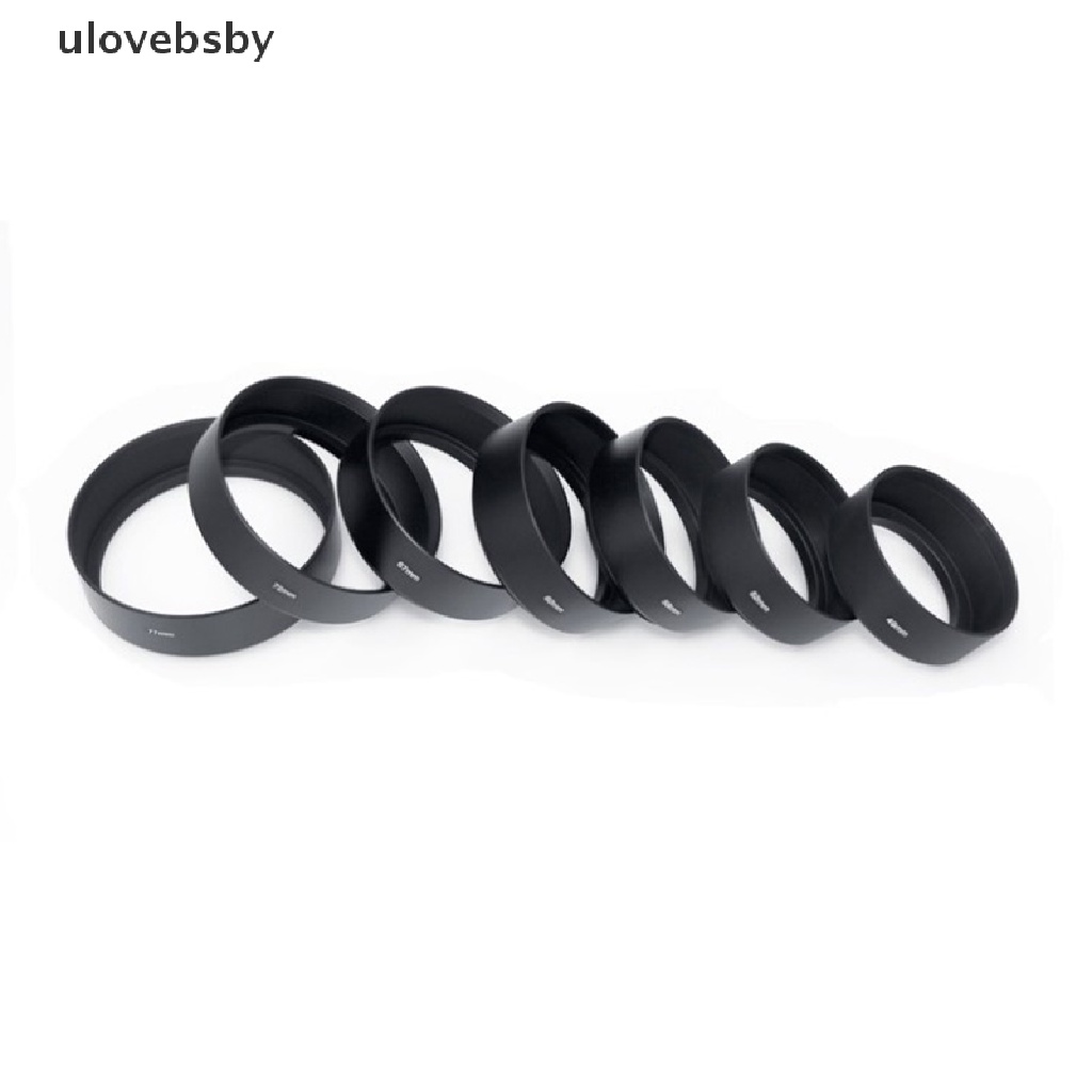 Ống kính kim loại dài ulovebsby 1pc hood cho canon nikon sony cho ống kính máy ảnh olympus pentax vn