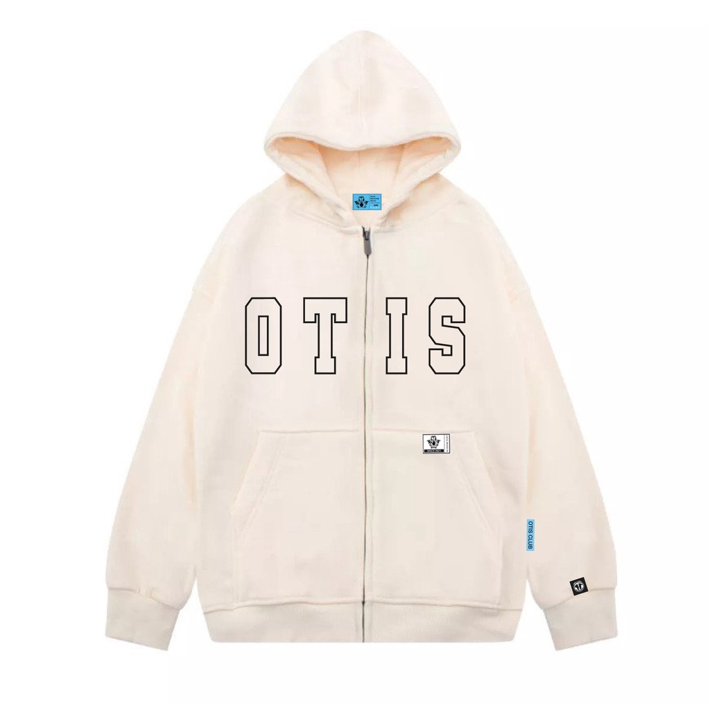 [Mã FATREND2810 giảm đến 30k tối đa 99k] Aó khoác hoodie zip unisex local brand Otis Club - Hoodie zip kéo V1