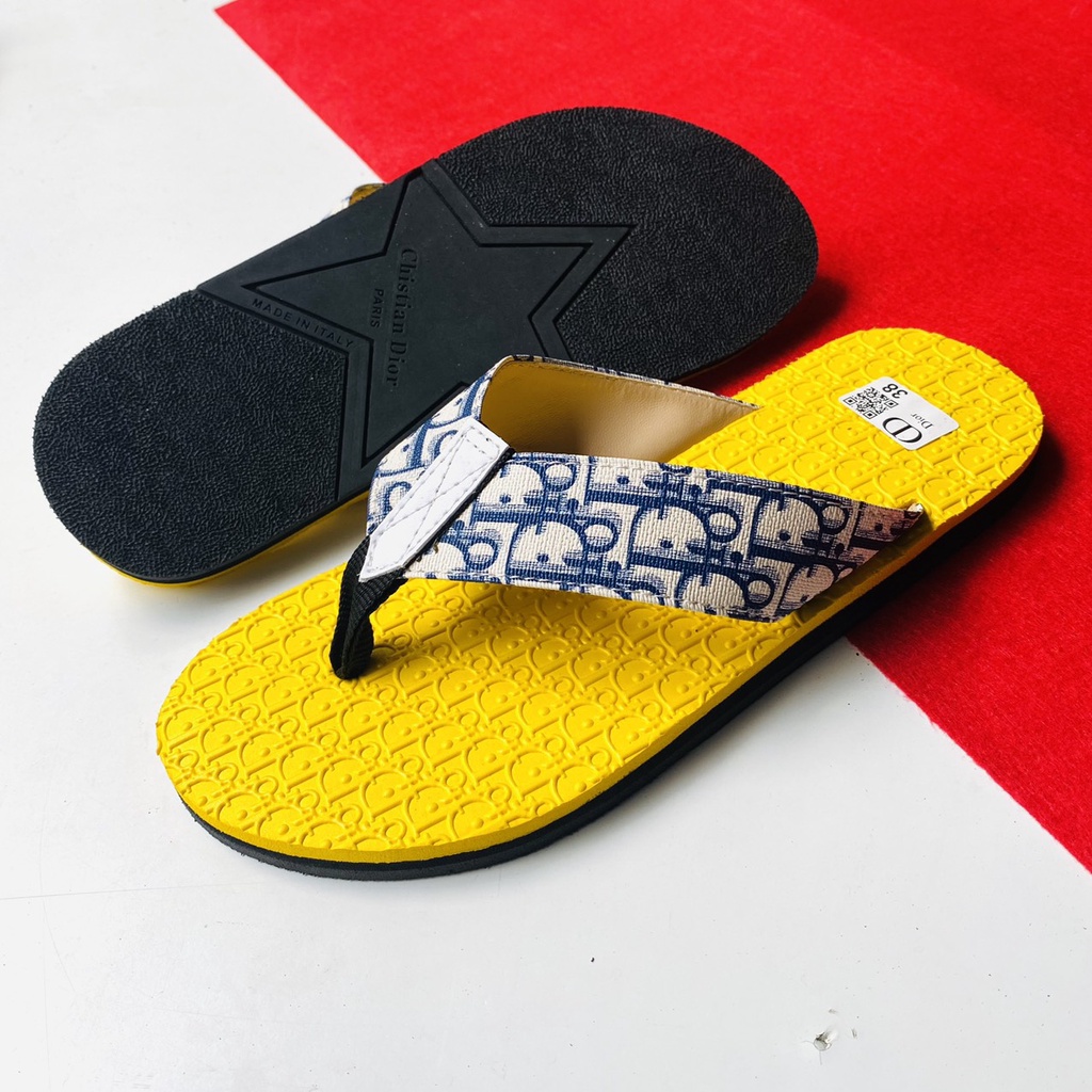 Dép Kẹp Nam Thái Lan Tông Lào Nam Mẫu Diors Vân Nổi Full Size