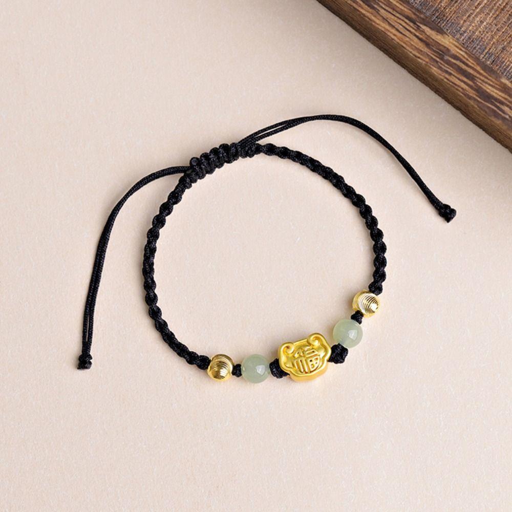 Vòng Tay Dây Xích Phong Cách Trung Hoa Cổ Điển Dễ Thương Thanh Lịch Thời Trang