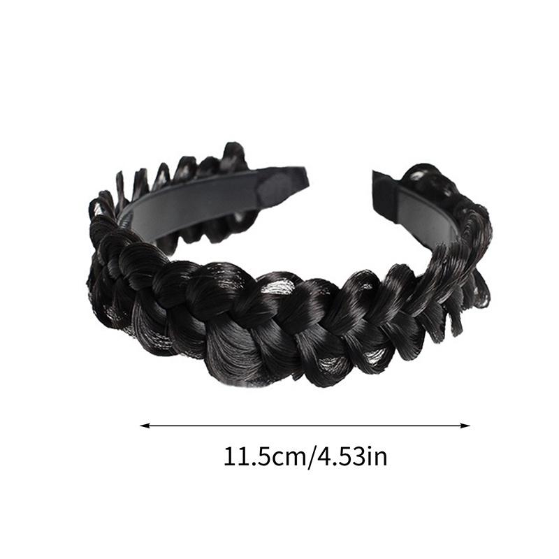 Băng Đô Bện Dây Kiểu Xương Cá Chống Trượt