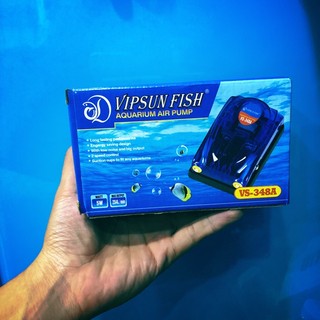 Máy sủi khí oxy 2 vòi vipsun vs-348a máy sủi khí cho hồ cá, bể cá