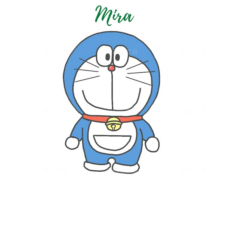 Nam Châm Tủ Lạnh Doremon, Doraemon Trang Trí, Decor Bàn Học,  Bàn Làm Việc, Đính Note MIRA-3D67912