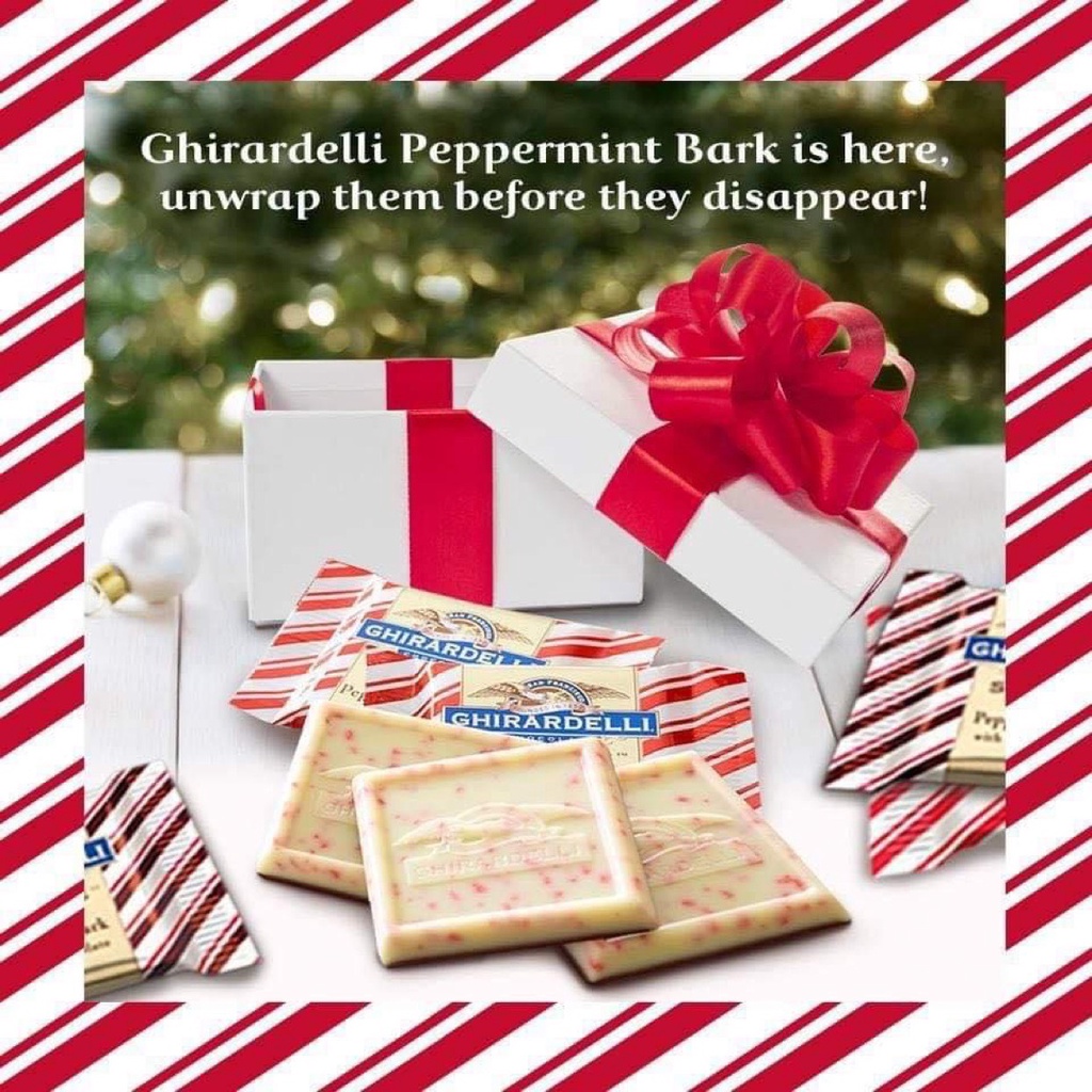 Chocolate Ghirardelli Peppermint Bark Collection - EDS
