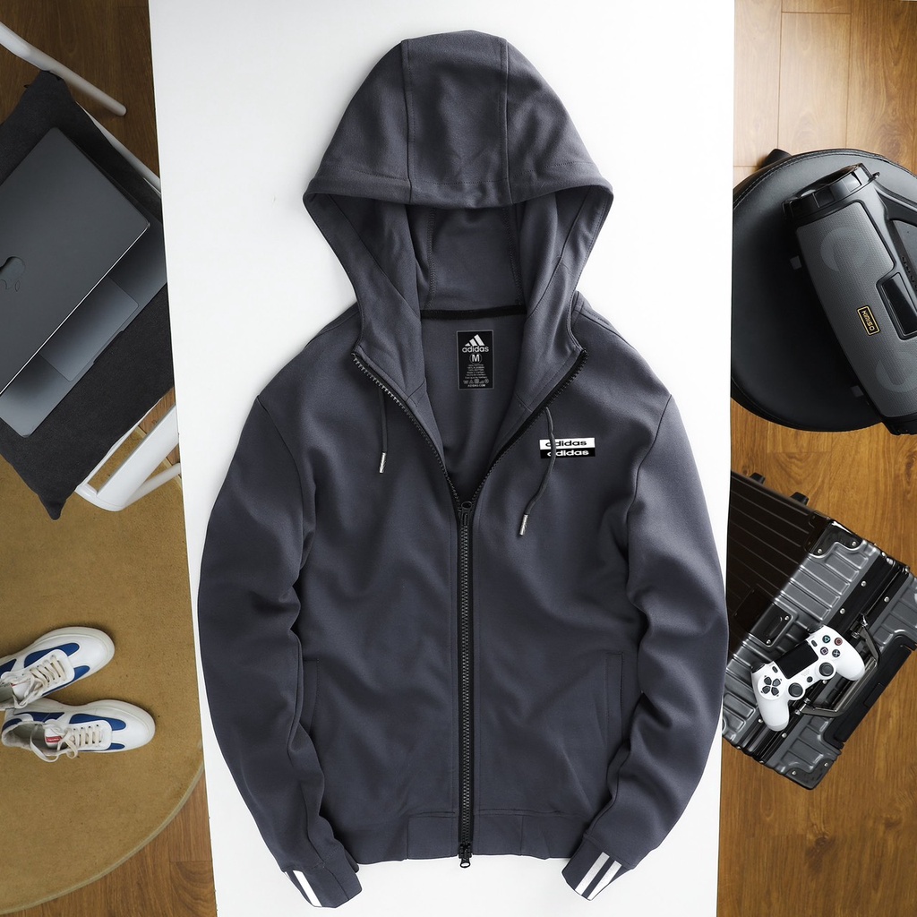 SET BỘ MŨ KHOÁ ADIDAS Chất Nỉ BC cotton dày dặn siêu cao cấp mặc cực kì mềm, vải tự nhiên không lo kích ứng da