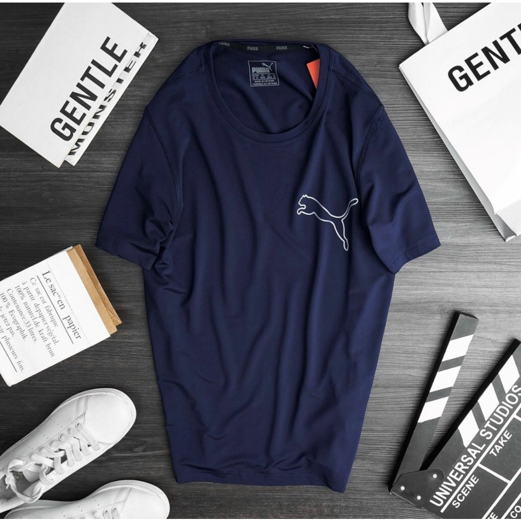 Áo thể thao nam thun mềm siêu mịn co giãn không nhăn không xù tốt áo mặc nhà đi chơi Shop Thể Thao Kute