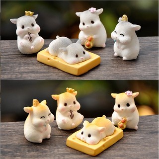 Mô hình Chuột Hamster dễ thương trang trí tiểu cảnh