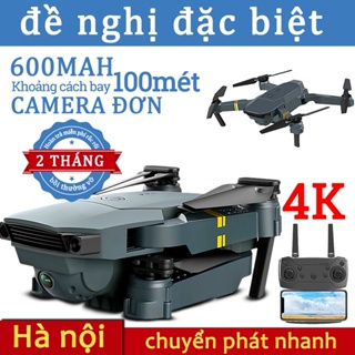 E58 4K flycam mini giá rẻ có camera máy bay điều khiển từ xa 4 cánh