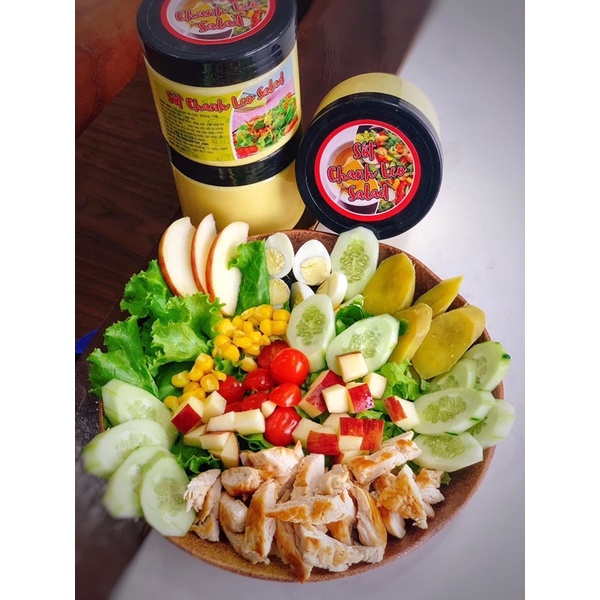 Sốt Chanh Leo SaLad- Hũ salad nhiệt đới