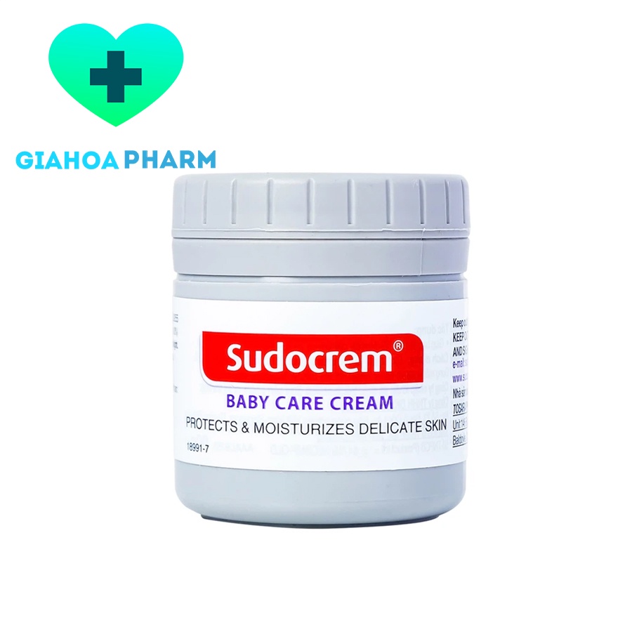 Kem đa năng Sudocrem bôi chống hăm tã, bảo vệ da bé, an toàn trẻ sơ sinh, mẩn ngứa, muỗi đốt, côn trùng cắn
