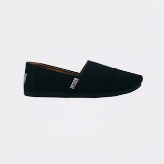 ⚡️[FREE SHIP]⚡️GIÀY TOMS ĐEN, ĐẾ ĐEN (đế cao su đúc)