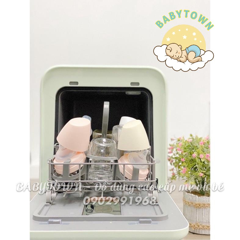 Máy rửa bình sữa thông minh 4in1 Agii03 Korea new 2022, Rửa bình, tiêt trùng,đèn UV, sấy khô - BHCH 1 năm