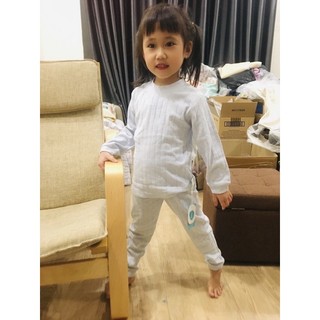 Bộ cotton len gân xuất Nhật cho Bé
