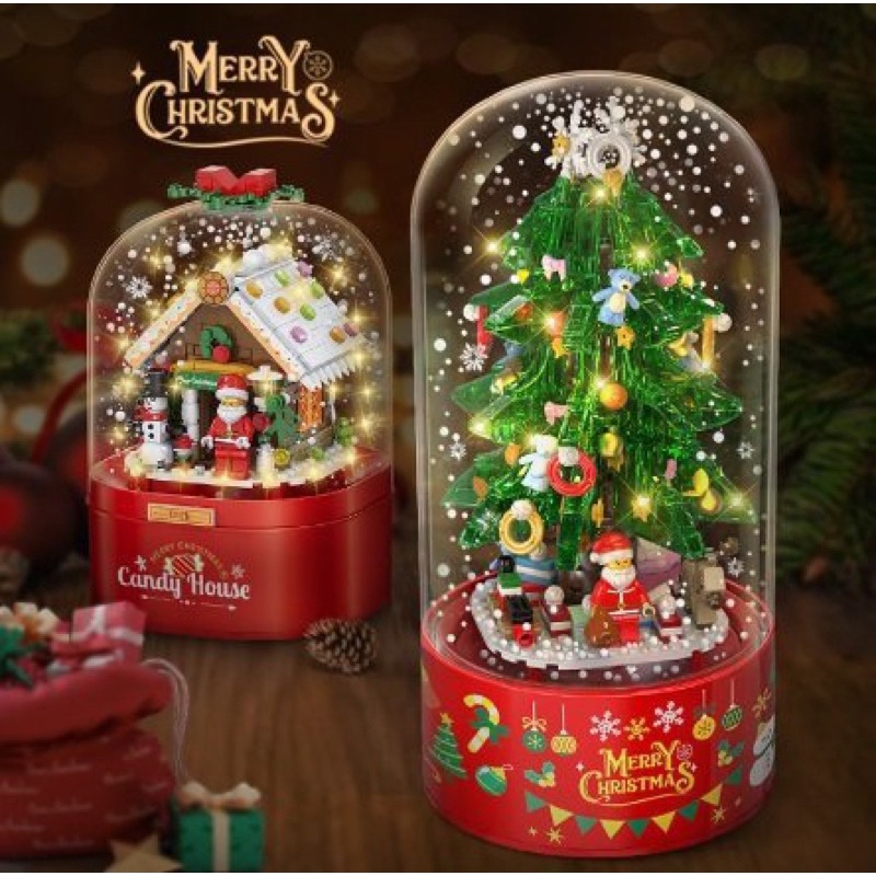 Set đồ chơi lắp ráp NOEL có đèn nhạc