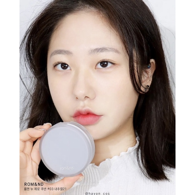 Phấn Nước Romand Nu Zero Cushion