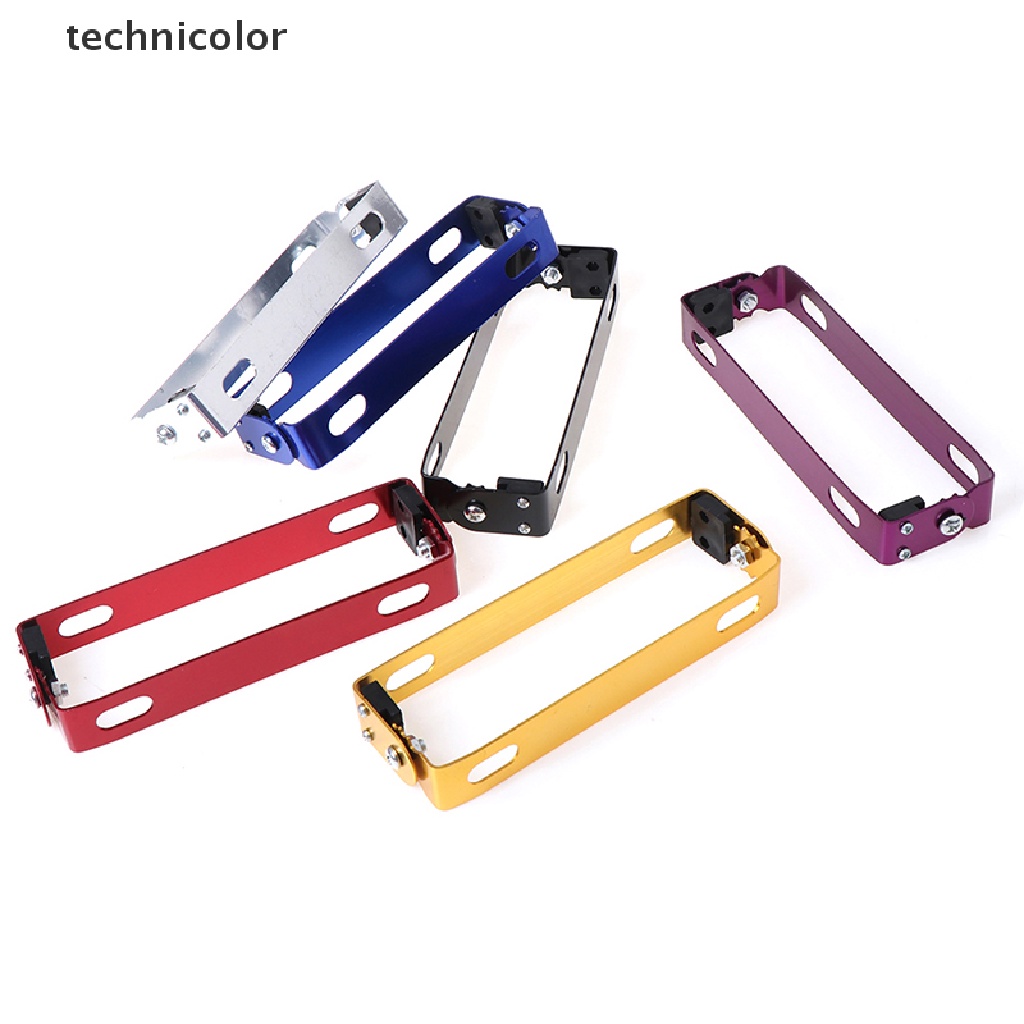 Giá Đỡ Biển Số Xe Bằng Nhôm Nhiều Màu Tùy Chỉnh Góc Độ Tiện Dụng Cho Xe Máy