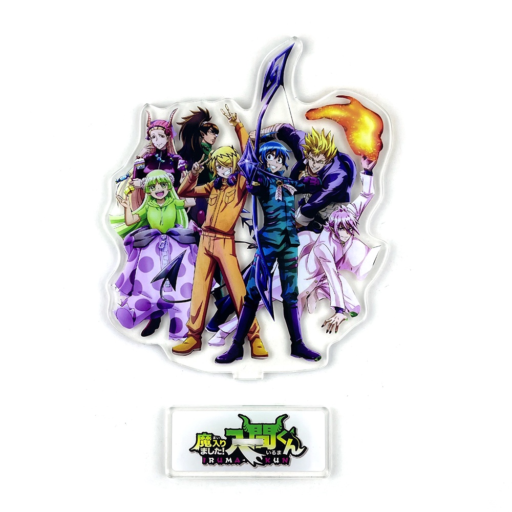 Mairimashita! Iruma-kun Giá Đỡ Mô Hình Trưng Bày Bánh Kem Bằng acrylic Trong Mùa 2nd Season Amelie Clara Alice Kalego