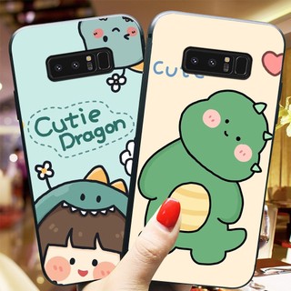 Ốp lưng Samsung note 8 khủng long xanh hồng cute
