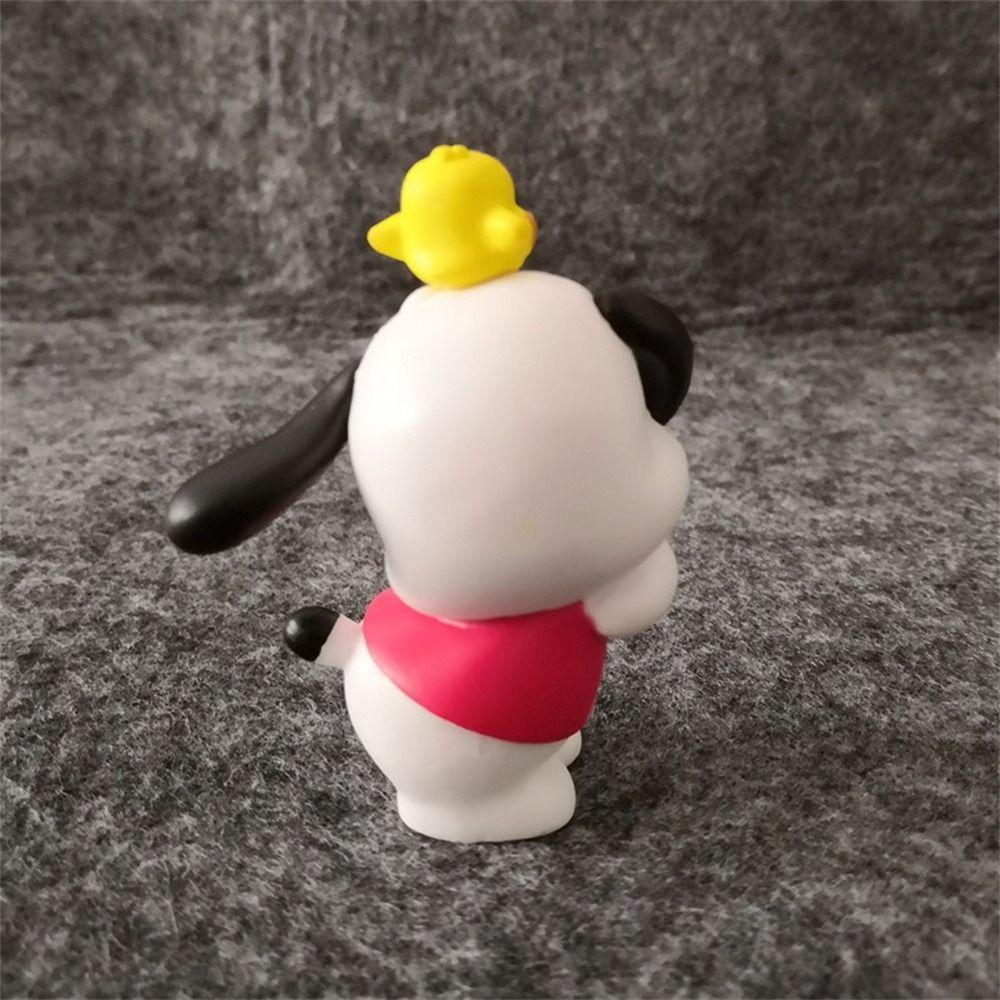 Đồ Chơi Mô Hình Pochacco Để Bàn Trang Trí DIY Cho Bé Gái