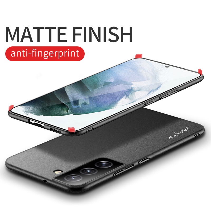 Ốp Điện Thoại PC Cứng Siêu Mỏng Mặt Nhám Cho Samsung S22 S21 Ultra S22 + S21 + S21 S20 FE M53 M52 M23