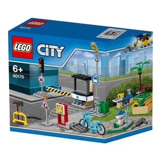 Lego 40170 city - bộ phụ kiện xây dựng thành phố