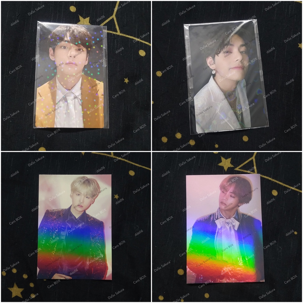 (SALEOFF RARE - Chính Hãng) BTS Hologram Photocard, Mini Photocard Wings Tour The Final, POB BE Japan