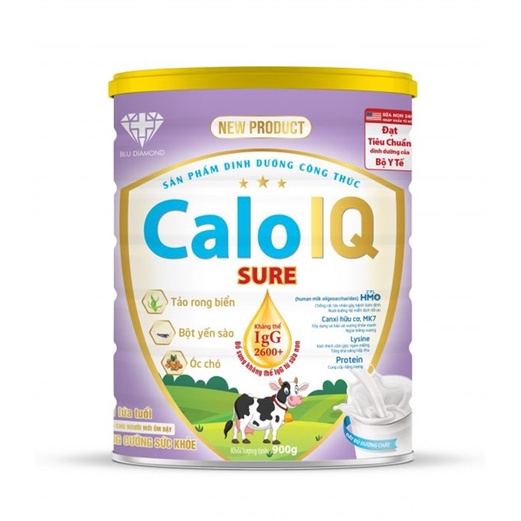 SỮA BỘT CALO IQ SURE LON 900G