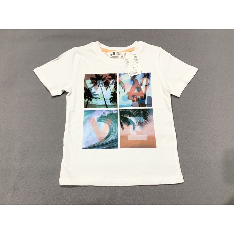 (Thanh lý) Áo phông trẻ em HM chính hãng 2-5 tuổi, có mail mua hàng của web chính hãng, ảnh chụp tại shop.