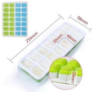 ⛔freeshipxtra+⛔ khay đá silicon có nắp đậy