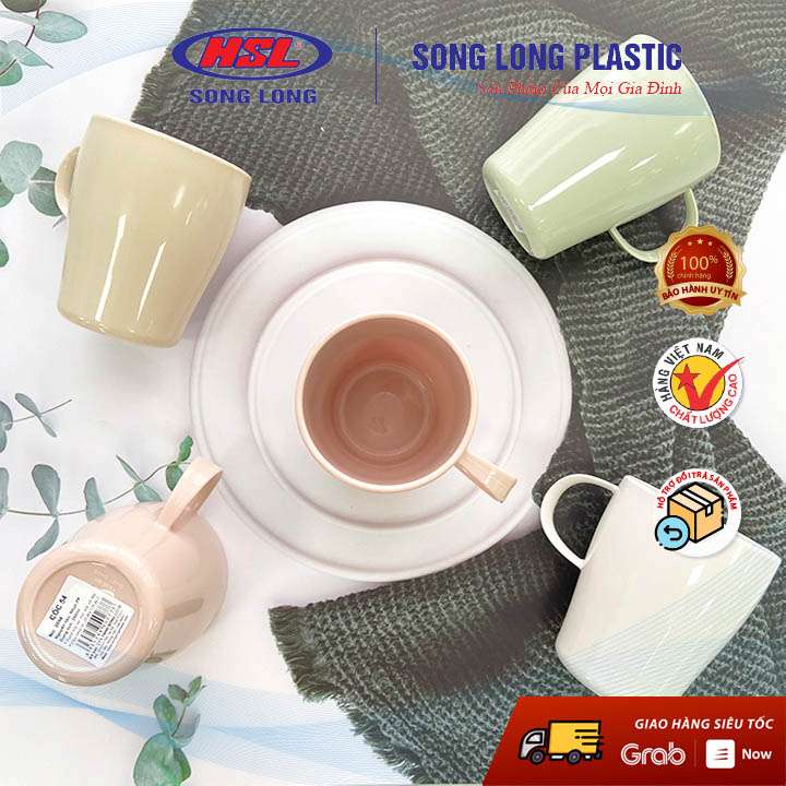 Cốc Uống Nước Nhựa Cao Cấp - 3054-ngẫu nhiên - Song Long Plastic