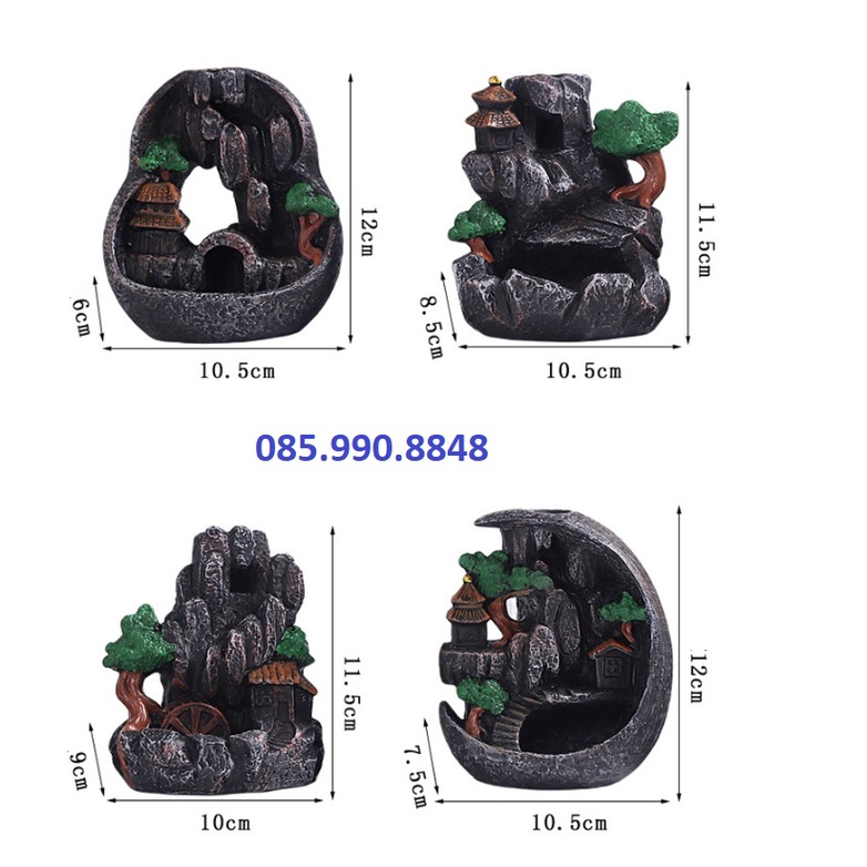 Thác trầm khói ngược cao cấp , Thác khói trầm hương - Rẻ, bền, đẹp