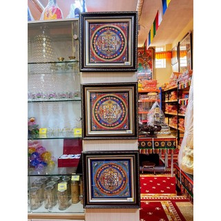 Tranh Mandala Nepal có khung (CHÁT CHỌN MẪU)