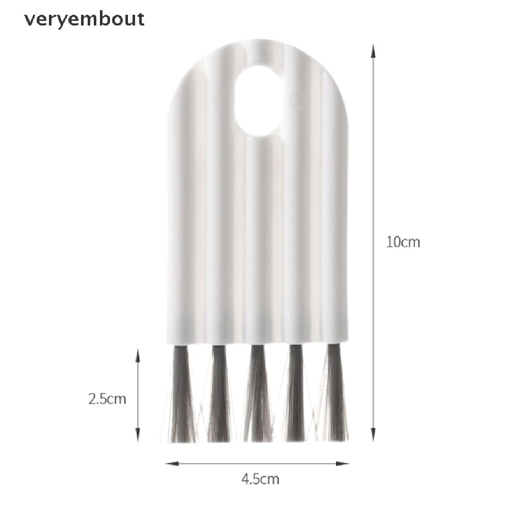Bàn Chải Vệ Sinh Khe Hở Nắp Đậy Cốc Nước Nhà Bếp Tiện Dụng