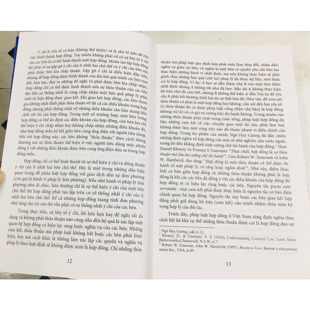 Sách :Pháp luật về hợp đồng dưới góc nhìn luật học so sánh