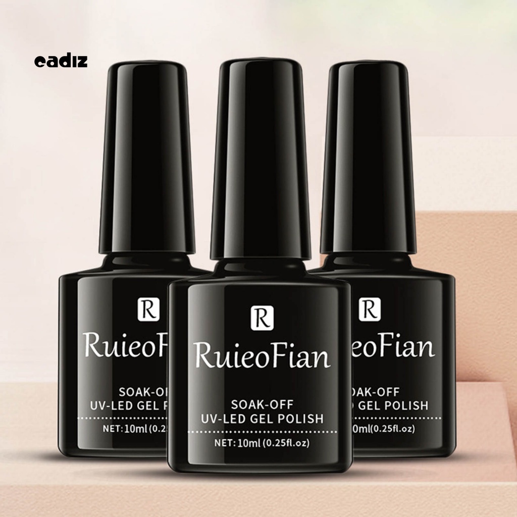 Sơn Bóng Móng Tay UV Màu Sắc Nhẹ Nhàng 10ml Dành Cho Nữ