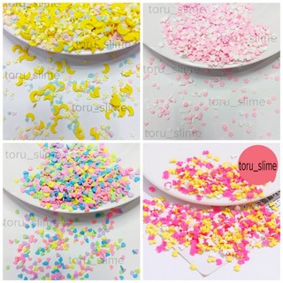 Cốm, Nail trang trí ĐỒ CHƠI slime, đắp móng toru_slime