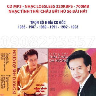 [CD-MP3] ALBUM THÁI CHÂU MP3 LOSSLESS 320KBPS 06 CD