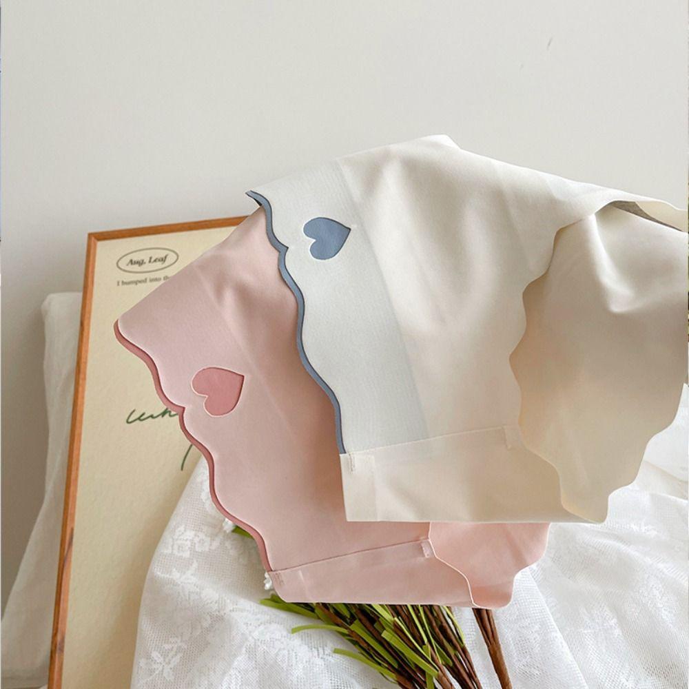 FALLFORBEAUTY Quần Lót Cotton Lưng Vừa Màu Sắc Đơn Giản Thoải Mái Thoáng Khí Phong Cách Hàn Quốc Cho Nữ