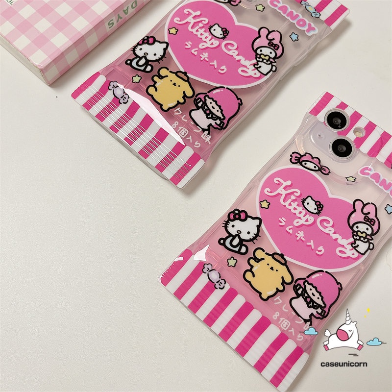 Ốp Điện Thoại Dẻo Họa Tiết Hello Kitty Cho iPhone 7plus 11 12 13 14 Pro Max XR 8 7 6 6s 14 Plus X Xs Max SE 2020