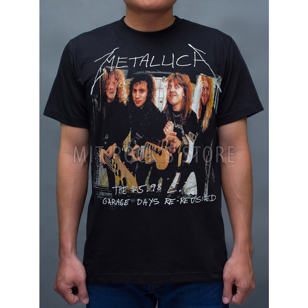 Áo Metallica  - Rock band tee - Áo Rock - Size S, M, L, XL, XXL - Áo Thái Lan