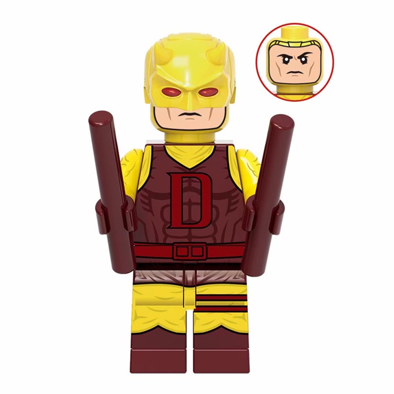 Mới Mô Hình Đồ Chơi Siêu Anh Hùng Daredevil Mini X0346