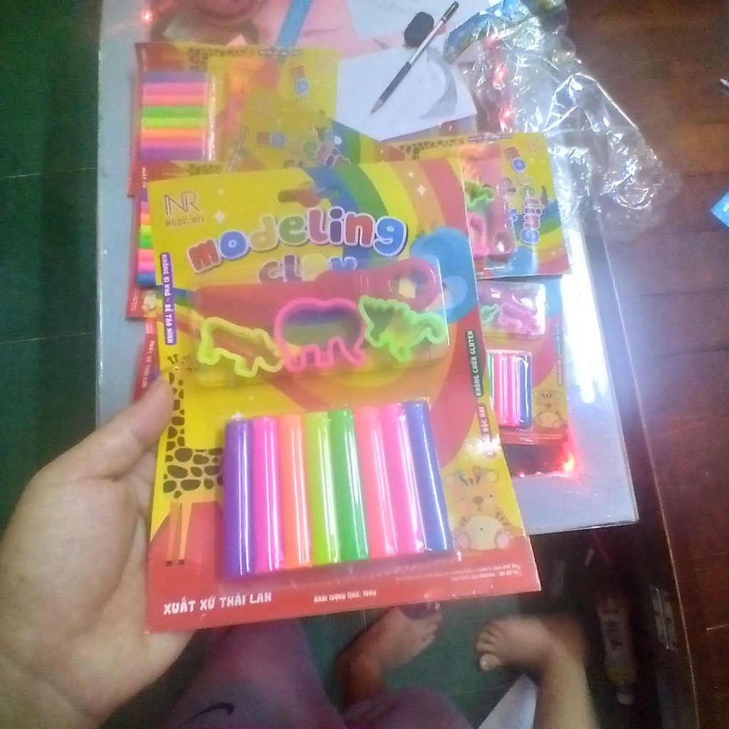 Hộp Tượng tô màu thạch cao 5-8cm