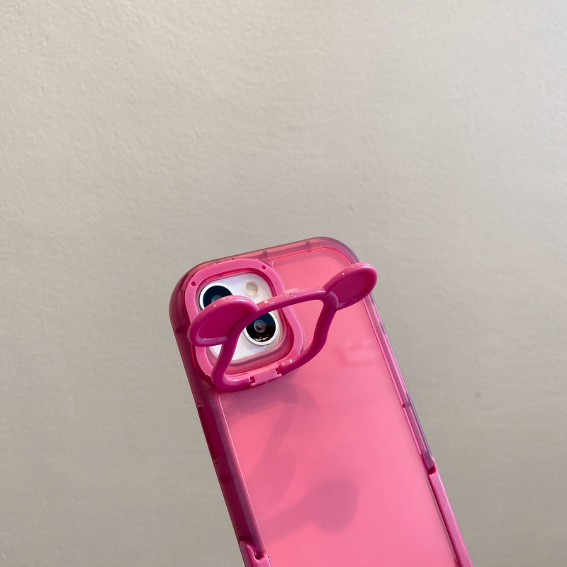 Ốp Điện Thoại Trong Suốt Chống Sốc Họa Tiết Gấu Dễ Thương Cho iPhone 14 13 12 11 Pro Max