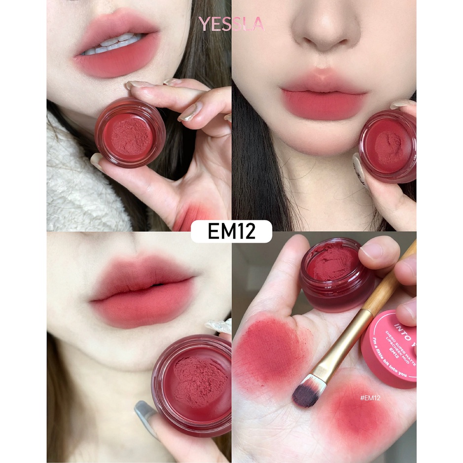 Into You - Son kem bùn dạng hũ Canned Lip Mud