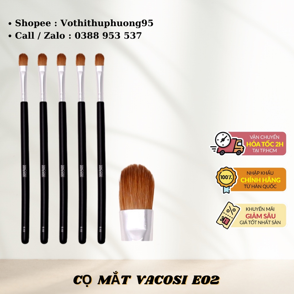 Cọ mắt Vacosi - E02 - Mẫu mới