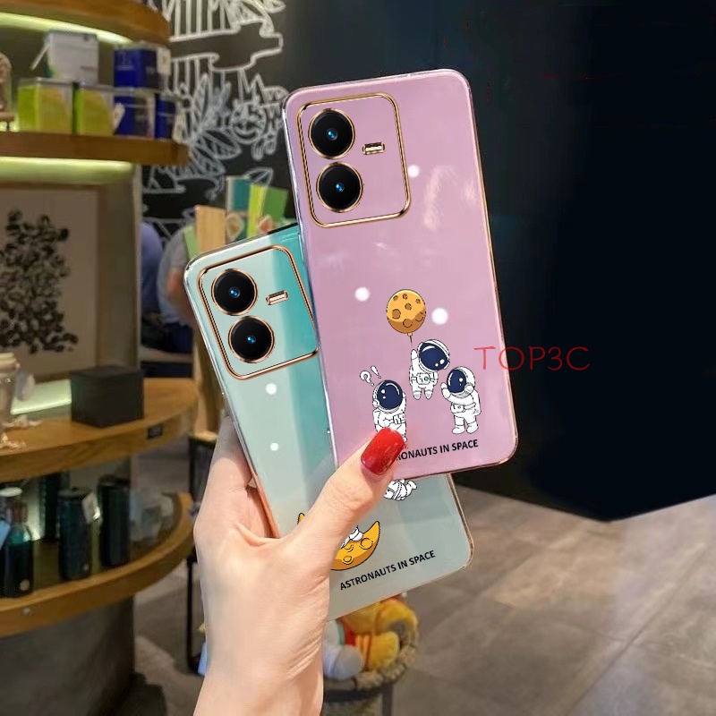 Ốp lưng Vivo y22s Ốp Điện Thoại Họa Tiết Nasa Cho Vivo Y22 Y21 Y21s Y33S t1x Y20 Y12S Y12A Y20S G Y16 Y15S Y01 Y01A Y12 Y11 Y02S Y17 Y15 u10 xq