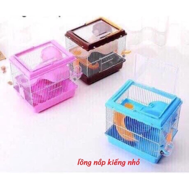 lồng hamster nắp kiếng nhỏ