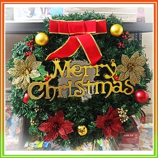 Vòng Nguyệt Quế 30 40 50 Cm Trang Trí Giáng Sinh Cao Cấp - Vòng Trang Trí Noel Tiệc Cưới Sinh Nhật