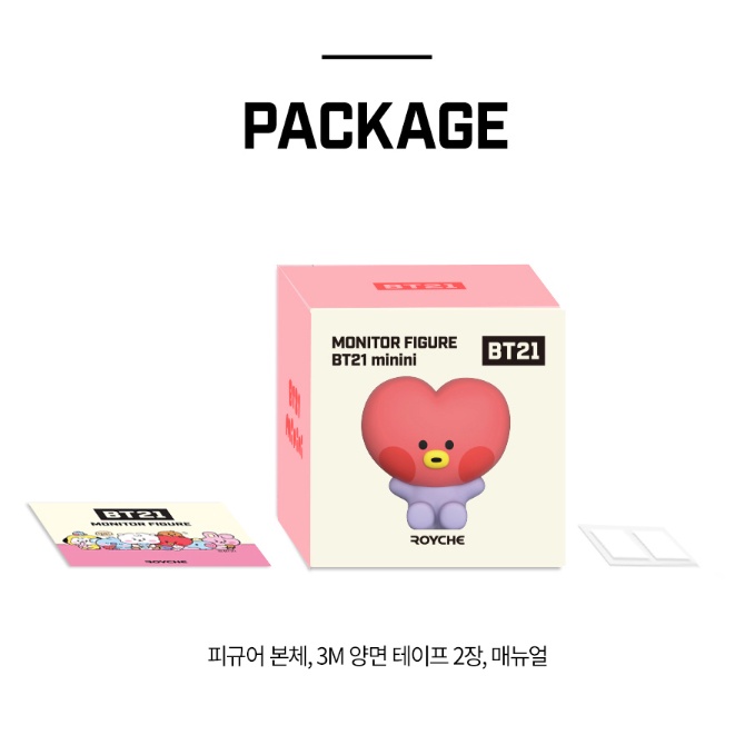 Mô hình sưu tầm BT21 MININI MONITOR FIGURE