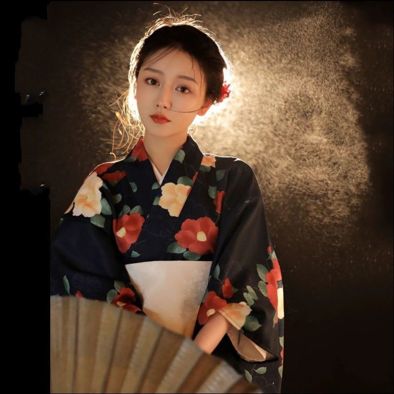 ⭐Hàng Có Sẵn⭐Đầm Kimono Cách Tân Phong Cách Truyền Thống Nhật Bản Dành Cho Nữ